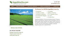 Desktop Screenshot of kagoshimatea.com